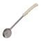 85276 - Winco - FPP-3 - 3 oz Beige Perforated Portion Spoon