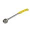 11685 - Winco - FPS-1 - 1 oz Yellow Solid Portion Spoon