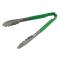 85383 - Vollrath - 4780970 - 9 in Antimicrobial Green Tongs