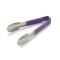 78195 - Vollrath - 4780980 - 9 1/2 in Antimicrobial Purple Color-Coded Kool-Touch® Tongs