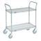 86342 - Franklin - 86342 - 24 in x 48 in 2-Tier Chrome Wire Cart