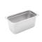 4005464 - Winco - SPJM-306 - 1/3 Size 6 in Steam Table Pan