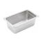 4005466 - Winco - SPJM-404 - 1/4 Size 4 in Steam Table Pan