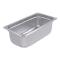 78734 - Winco - SPJP-304 - 1/3 Size 4 in Steam Table Pan