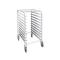 WINALRK10 - Winco - ALRK-10 - 10 Tier Aluminum Sheet Pan Rack