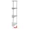 1261377 - Metro/Intermetro - 74PS - Super Adjustable Super Erecta® Stainless Steel Shelf Post with Feet® 74" high