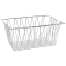 86006 - Franklin - 86006 - 18 in x 12 in x 8 in Chrome Plated Wire Basket