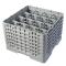 CAM16S1114151 - Cambro - 16S1114151 - 16 Compartment 11 3/4 in Camrack® Glass Rack