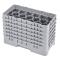 CAM17HS1114151 - Cambro - 17HS1114151 - 17 Compartment 11 3/4 in Camrack® Glass Rack