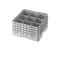 CAM9S434151 - Cambro - 9S434151 - 9 Compartment 5 1/4 in Camrack® Glass Rack