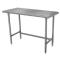 ADVTMSLAG244X - Advance Tabco - TMSLAG-244-X - 48 in x 24 in Stainless Steel Work Table w/ Open Base