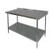 97555 - GSW - WT-EB2472 - 72 in x 24 in Stainless Steel Work Table