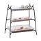 AMMIS14 - American Metalcraft - IS14 - Ironworks 25 1/2 in 3-Tier Stand