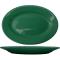 ITWCA13G - ITI - CA-13-G - 11 1/2 in x 8 1/4 in Cancun™ Green Platter With Rolled Edging