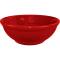 ITWCA15CR - ITI - CA-15-CR - 12 1/2 Oz Cancun™ Crimson Red Nappie Bowl With Rolled Edge