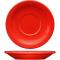 ITWCAN2CR - ITI - CAN-2-CR - 5 1/2 in Cancun™ Crimson Red Saucer With Narrow Rim