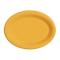 GETOP135TY - GET Enterprises - OP-135-TY - Mardi Gras Tropical Yellow 13 1/2 in Oval Platter