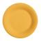 GETWP12TY - GET Enterprises - WP-12-TY - Mardi Gras Tropical Yellow 12 in Wide Rim Plate