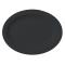 75757 - Cambro - 120CWP110 - 12 in X 9 in Camwear® Black Oval Platter