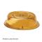 CAM1101CW153 - Cambro - 1101CW153 - 11 in Camwear® Camcover® Amber Round Plate Cover