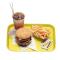 75170 - Cambro - 1014FF108 - 14 in x 10 in Yellow Fast Food Tray