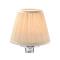 HLW295I - Hollowick - 295I - Ivory Slimline Fabric Candlestick Lamp Shade