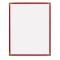 95774 - KNG - 3965REDGLD - 8 1/2 in x 11 in Single Red and Gold Menu Cover