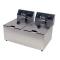 NEMGS1612 - Global Solutions - GS1612 - 32 lb Electric Countertop Fryer