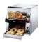 STAQCS1500B - Star Manufacturing - QCS1-500B - Fast Compact Bagel Conveyor Toaster With 1 1/2 in Opening