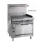 IMPIHRG36C - Imperial - IHR-G36-C - 36 in Diamond Series Gas Range w/ Manual Griddle and Convection Oven