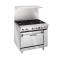 IMPIR2G24 - Imperial - IR-2-G24 - 36 in 2-Burner Gas Range w/ Griddle and Standard Oven