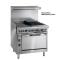 IMPIR2G24C - Imperial - IR-2-G24-C - 36 in 2-Burner Gas Range w/ Griddle and Convection Oven