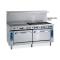IMPIR2G60CC - Imperial - IR-2-G60-CC - 72 in 2-Burner Gas Range w/ Griddle and Convection Ovens