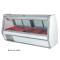 HWDSCCMS40E10B - Howard McCray - SC-CMS40E-10-BE-LED - 124 1/2 in x 53 in Black Red Meat Case