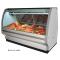 HWDSCCMS40E6CB - Howard McCray - SC-CMS40E-6C-BE-LED - 75 in x 53 in Black Red Meat Case