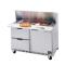 BEVSPED48HC12C2 - Beverage Air - SPED48HC-12C-2 - 48 in 2 Drawer Cutting Top Prep Table