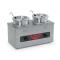 NEM6120ACW - Nemco - 6120A-CW - 4 qt Twin Well Countertop Food Cooker/Warmer