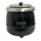 NEMGS1650 - Global Solutions - GS1650 - 10 1/2 qt Black Soup Kettle