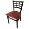 OAKSL2163C - Oak Street Mfg. - SL2163P-C - Windowpane Chair w/Cherry Wood Seat