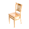 OAKWC102N - Oak Street Mfg. - WC102NT - Verticalback Natural All Wood Chair