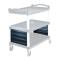 76576 - Cambro - BC340KDP110 - Black Utility Cart Shelf Panel Set